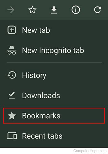 tommys bookmarks com|How to View Bookmarks on a Smartphone or Tablet .